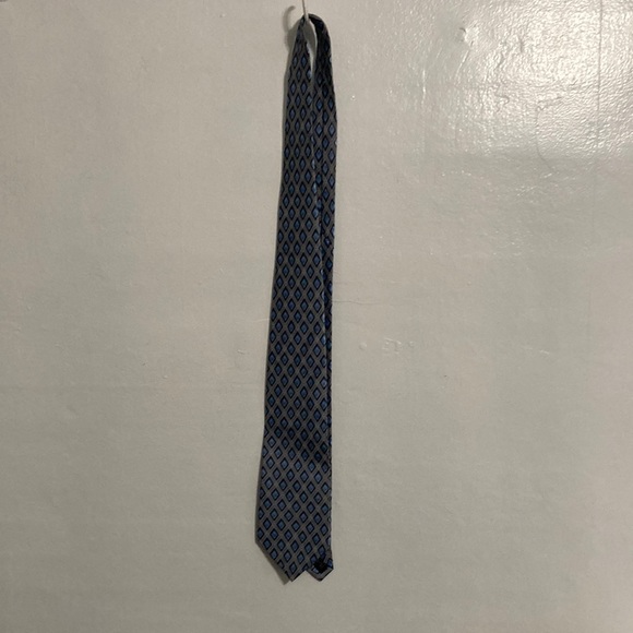 Geoffrey Beene blue men’s wear tie - Picture 1 of 5